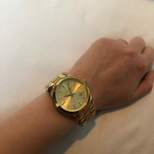 Women's Gold-Tone Stainless Steel Watch 33mm